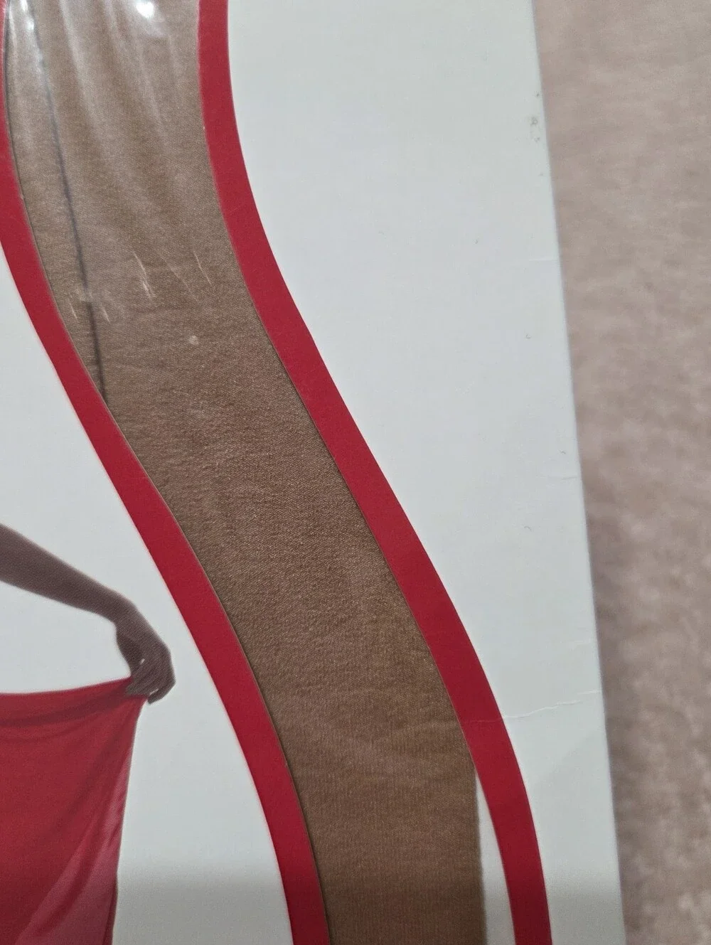 Capezio Ultra Soft stirrup dance tights in a Beige‎ S/M Dance Exercise Recital